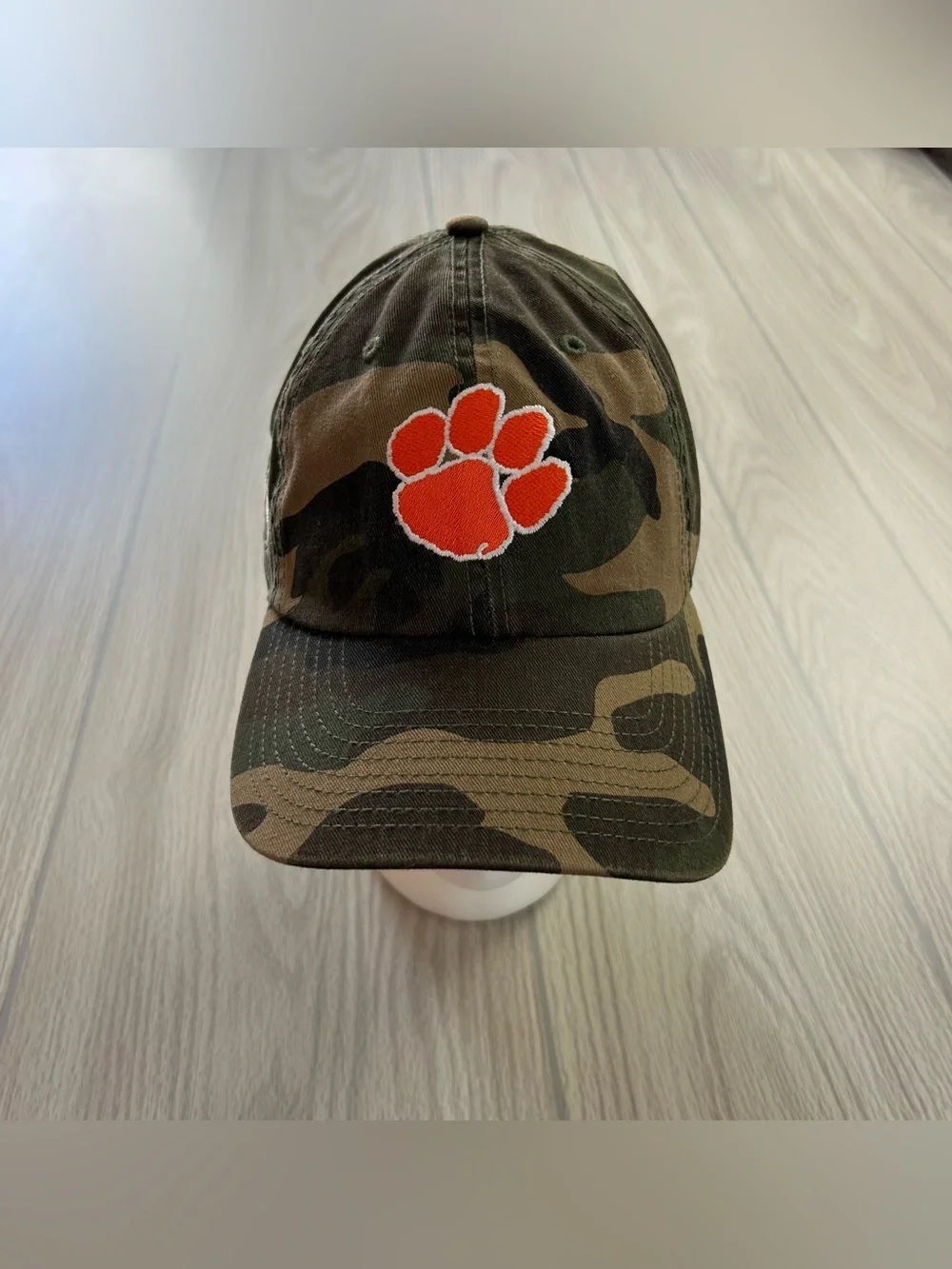 NEW Clemson Tigers Operation Hat Trick OHT Military Appreciation Camouflage Hat